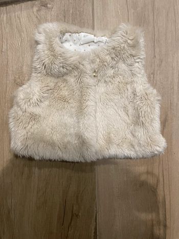 Gilet sans manche très doux