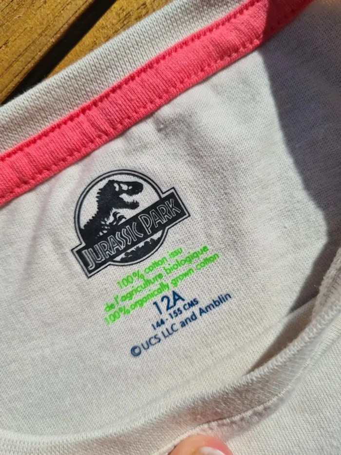 T-shirt jurassic park - photo numéro 3