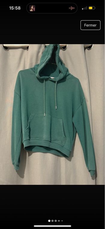 sweat à capuche femme