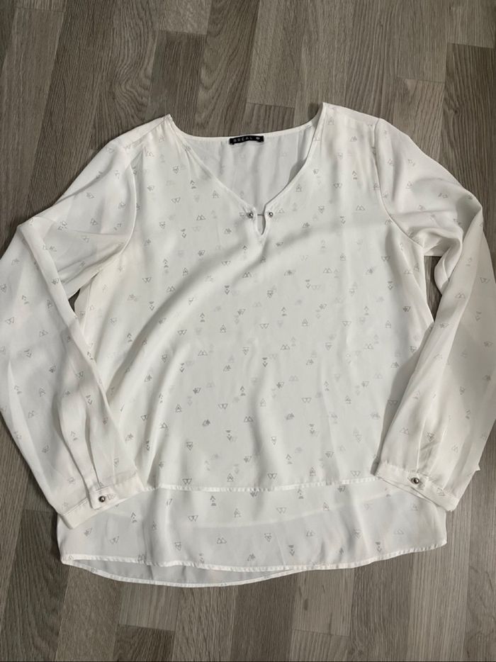 Blouse à motifs