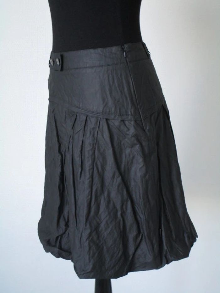 Jupe noire toile enduite Voodoo 36 TBE - photo numéro 4