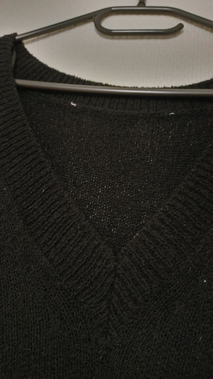 Robe loose oversize zara col v - photo numéro 5