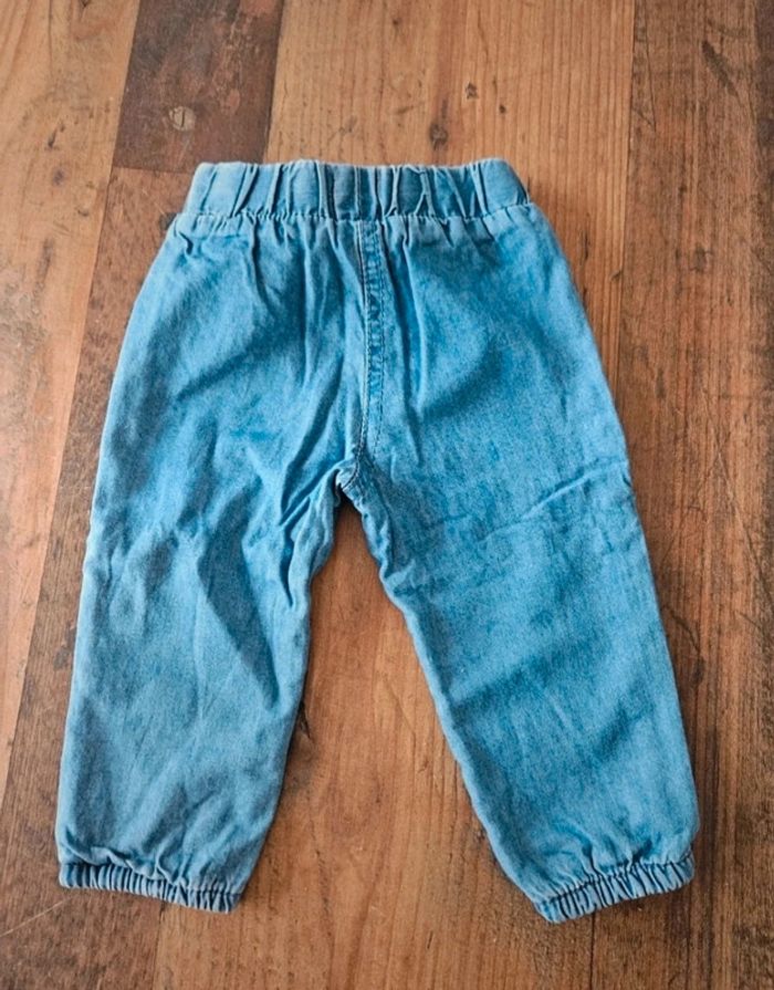 Jeans doublé chaud 6mois - photo numéro 2