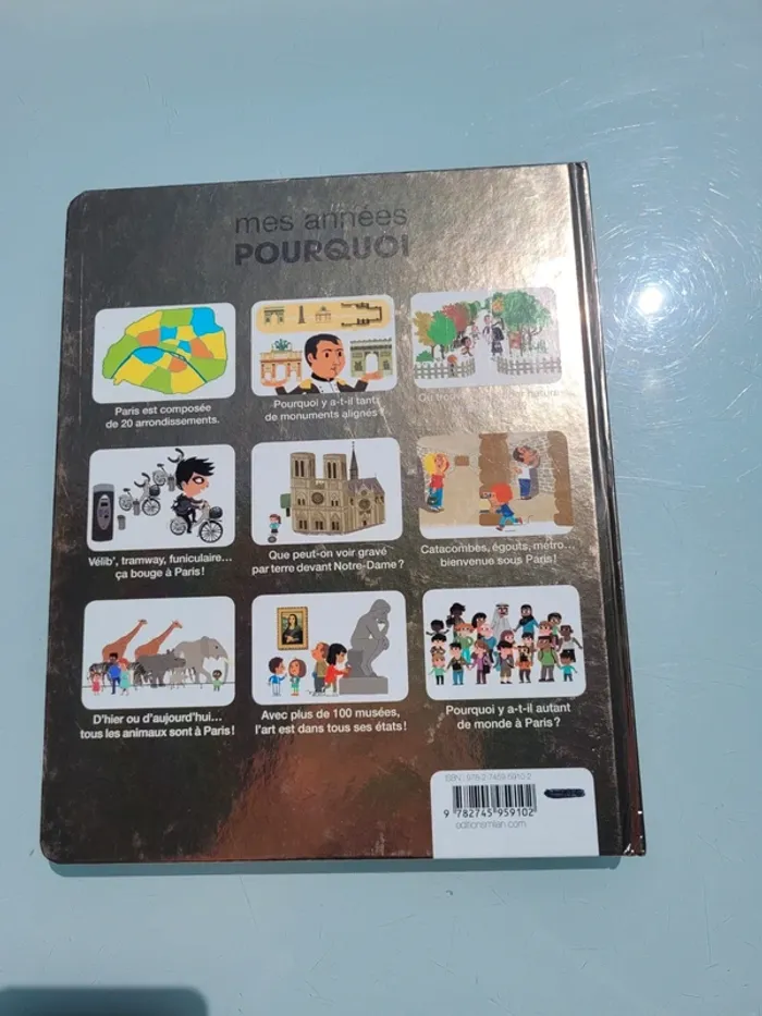 Livre collection Mes années Pourquoi ? 🚇 Paris 🖼 (76) - photo numéro 8