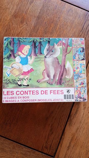 Puzzle cubes Les contes des fées