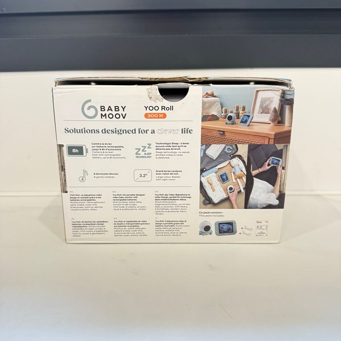Babyphone vidéo Baby Moov Yoo Twist 300 mètres. - photo numéro 6