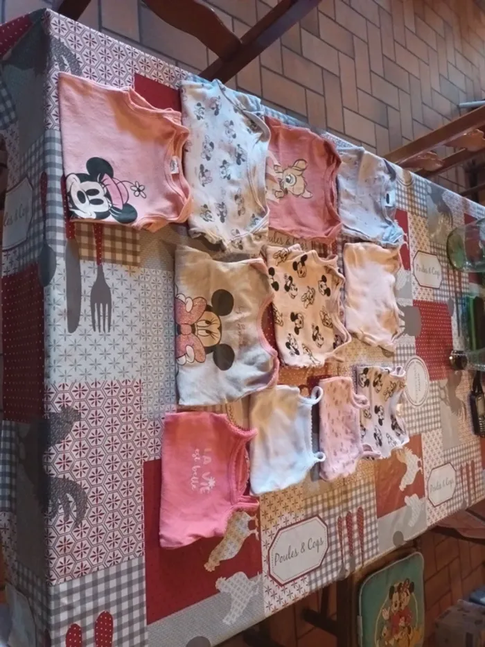 Lot 11 bodies fille 3 6 mois