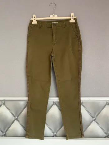 Pantalon / chino kaki M