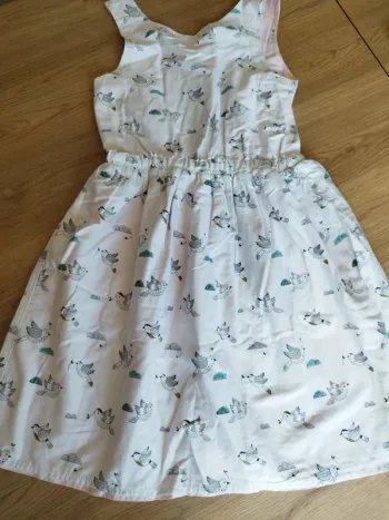 Robe motif oiseau