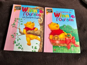 Lot de 2 livres Winnie l’ourson