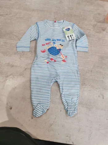 Pyjama dort bien bébé tortue