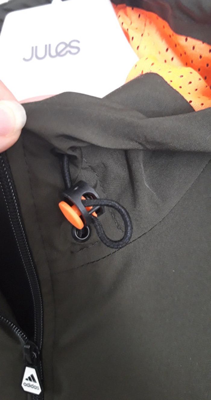 Veste coupe-vent Adidas Aeroready T. S - photo numéro 2