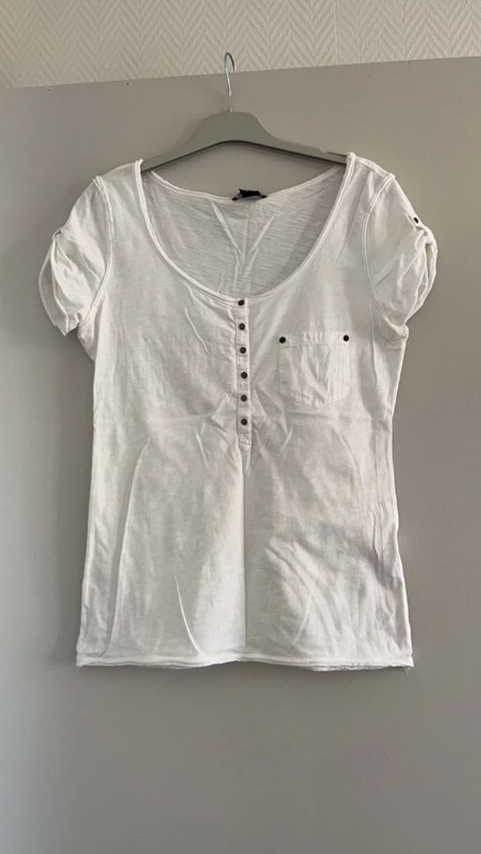 T shirt h&m blanc