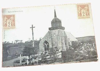 Carte postale ancienne Perros-Guirec (Côtes d' Armor) Eglise