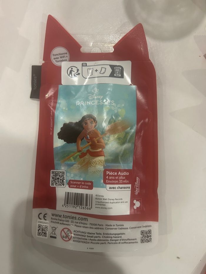 Figurine Tonies vaiana pour toniebox Disney - photo numéro 2