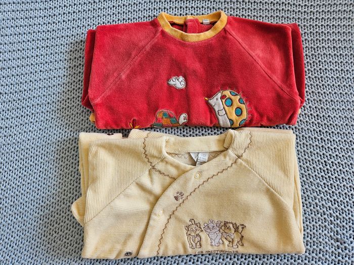 Lot pyjamas colorés