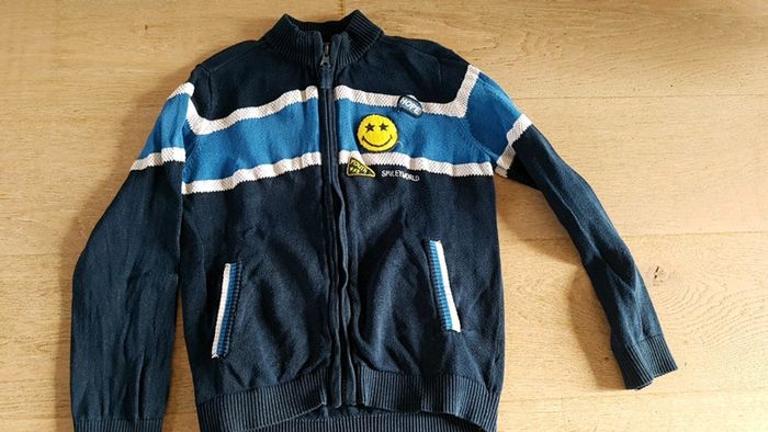 Gilet Smiley garçon en 6 ans