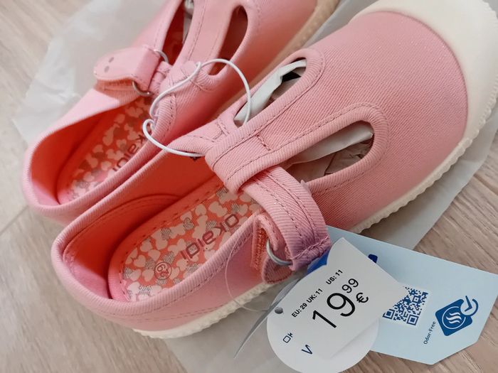 Chaussures toile fille 29 Okaïdi - photo numéro 2