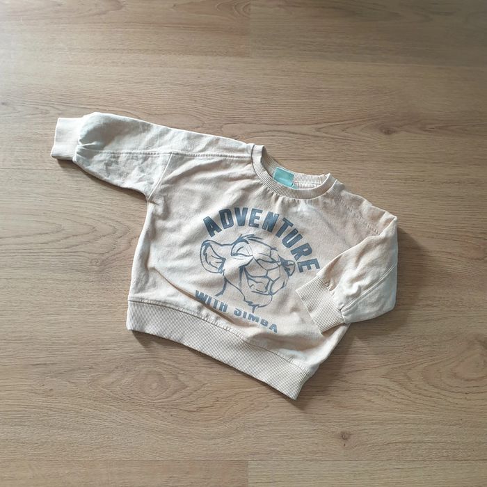 💚 Sweat 12 mois Simba Disney #emyfleury_12moisgarçon