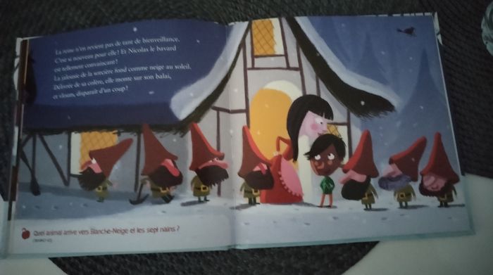 Livre "Pas la pomme, Blanche Neige" neuf - photo numéro 3