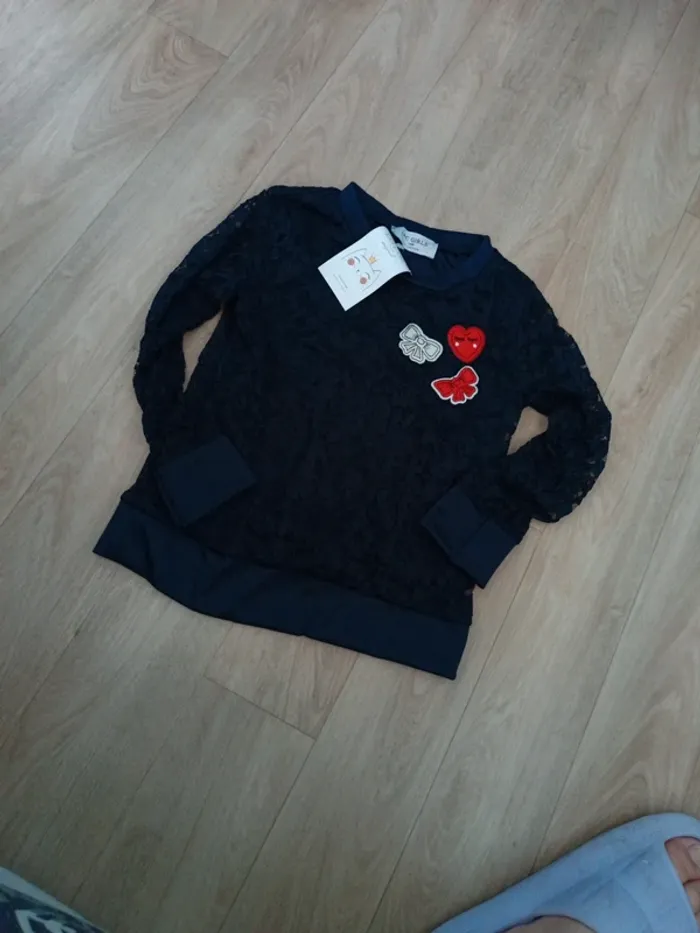 Pull fille 6 ans