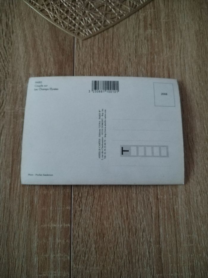 Carte postale Amour de Paris - photo numéro 2