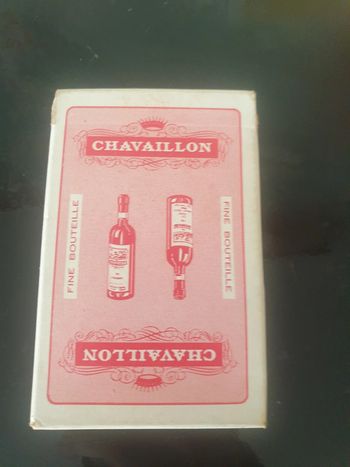 Jeu de cartes chavaillon