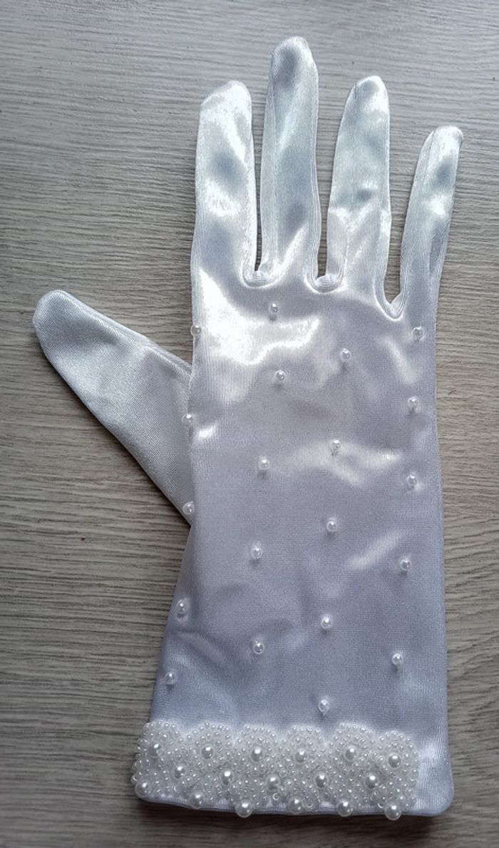 Paire de gants de mariée - photo numéro 4