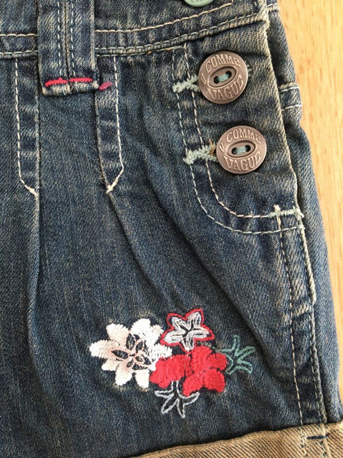 Salopette combi short sergent major - photo numéro 4