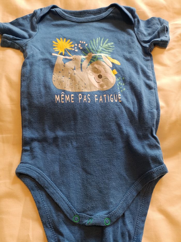 body manches courtes 12 mois - photo numéro 3
