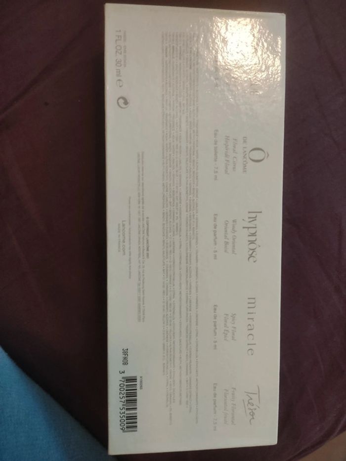 Coffret miniatures parfums Lancôme. - photo numéro 3