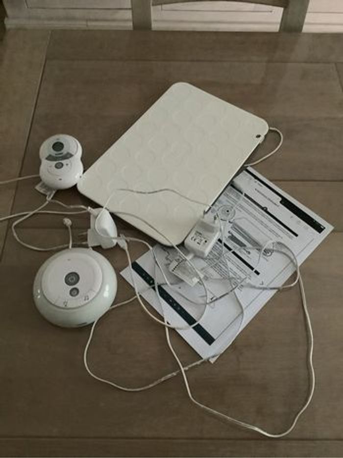 Tapis de respiration et son babyphone