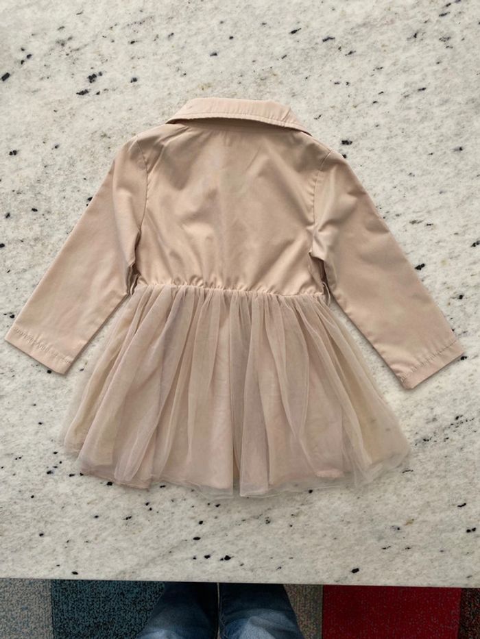 Robe beige tutu 18/24mois - photo numéro 3