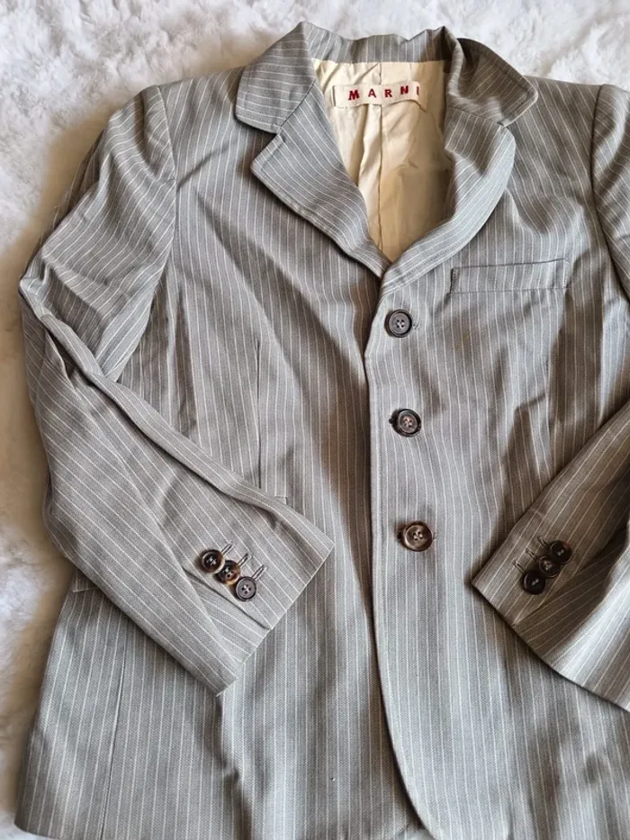 Blazer Marni a rayures taille 36 - photo numéro 2
