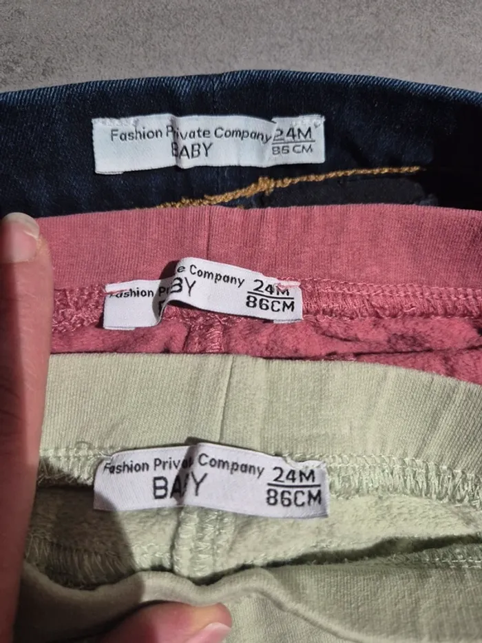 Lot Pantalons,  Fille 24 mois - photo numéro 8
