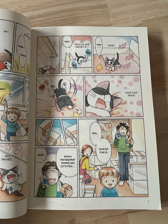 Manga Chi, Une Vie de Chat – Tome 4 – Konami Kanata – Bon État - photo numéro 3