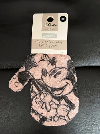 Gants exfoliants Mickey et Minnie