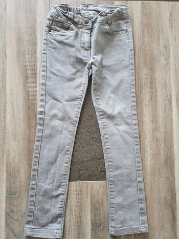 Jean skinny gris