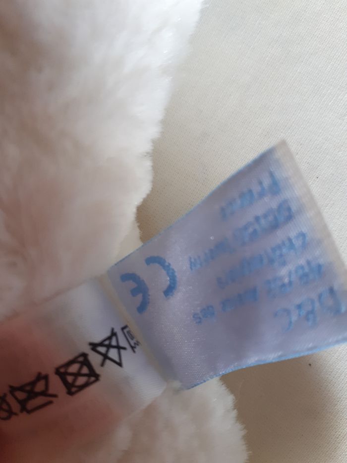 Lapin bonbon bleu- Doudou et Compagnie - photo numéro 7