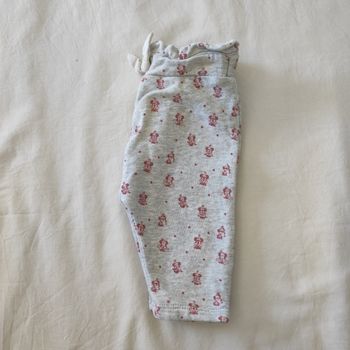 Pantalon bébé 3 mois Disney Minnie gris