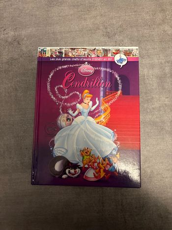 Livre Disney Cendrillon, bande dessinée
