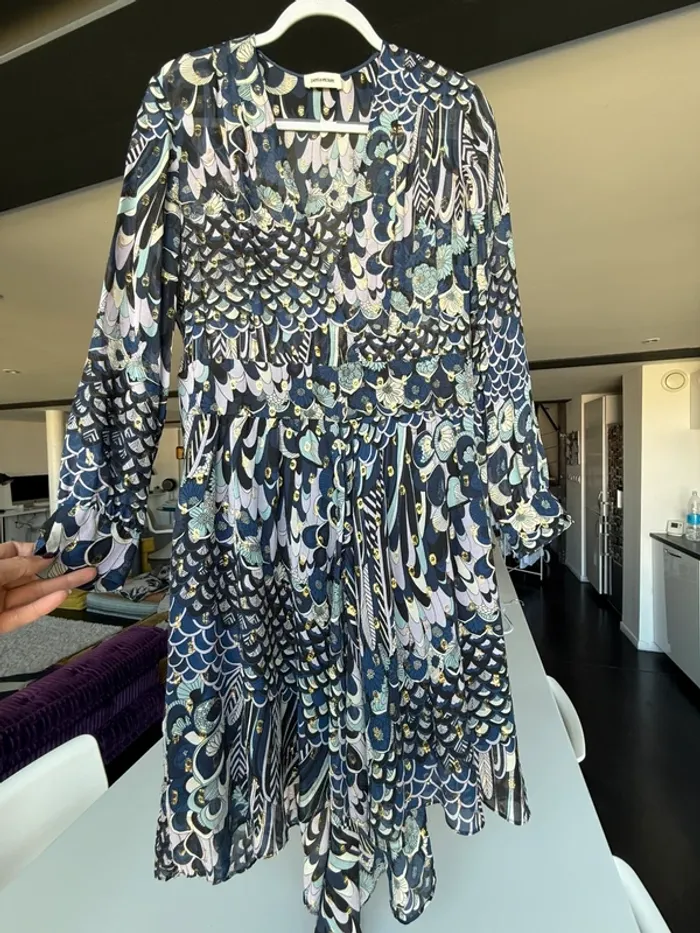 Robe soie modèle Roumy zadig et voltaire