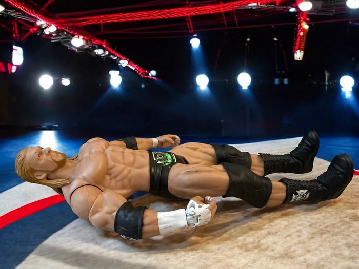 Figurine Articulée WWE Triple H Elite 7 Mattel Wrestling 2010 - photo numéro 8