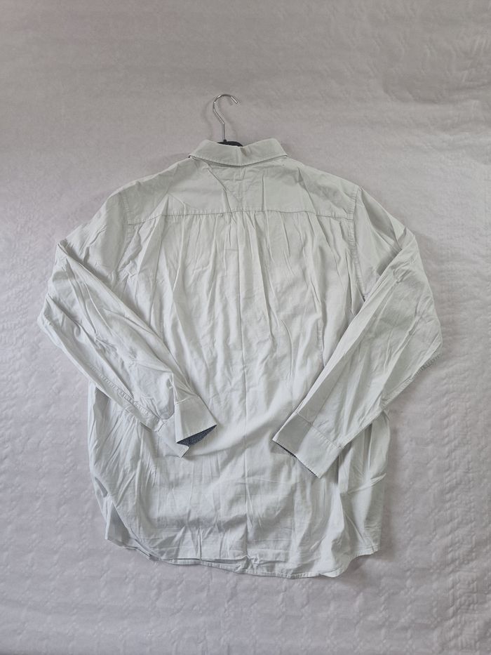 Chemise manches longues , homme , Tommy Hilfiger , blanche , taille XXL coupe Stretch - photo numéro 3
