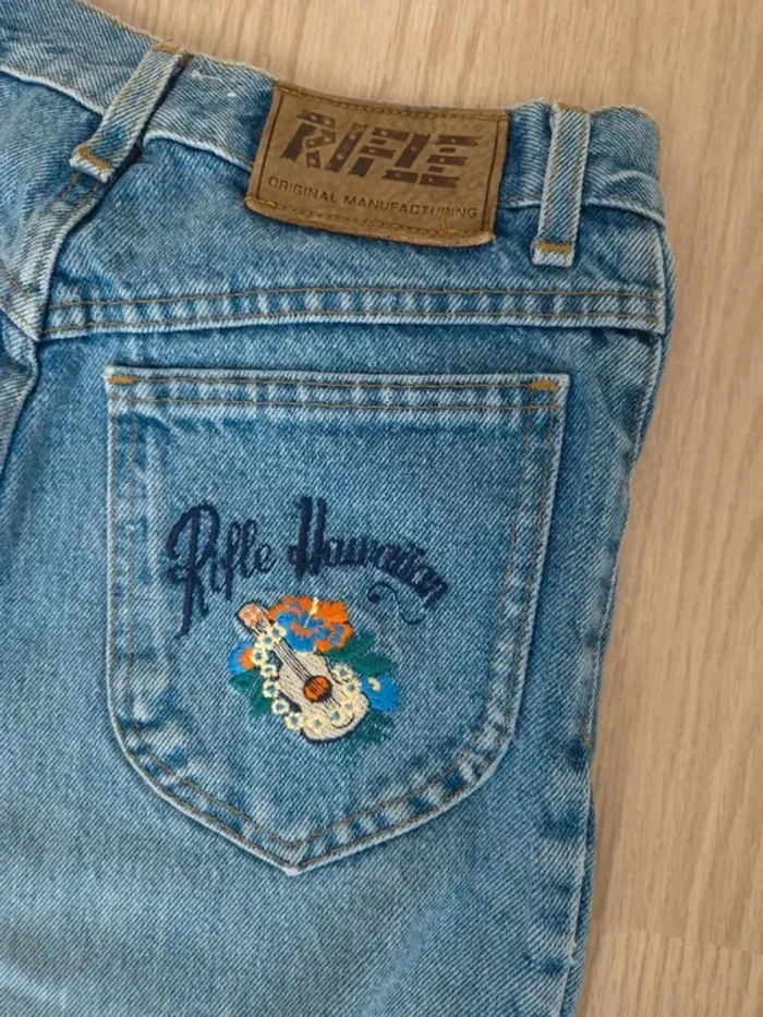 Jeans Rifle avec broderie taille W29 L32 - photo numéro 3
