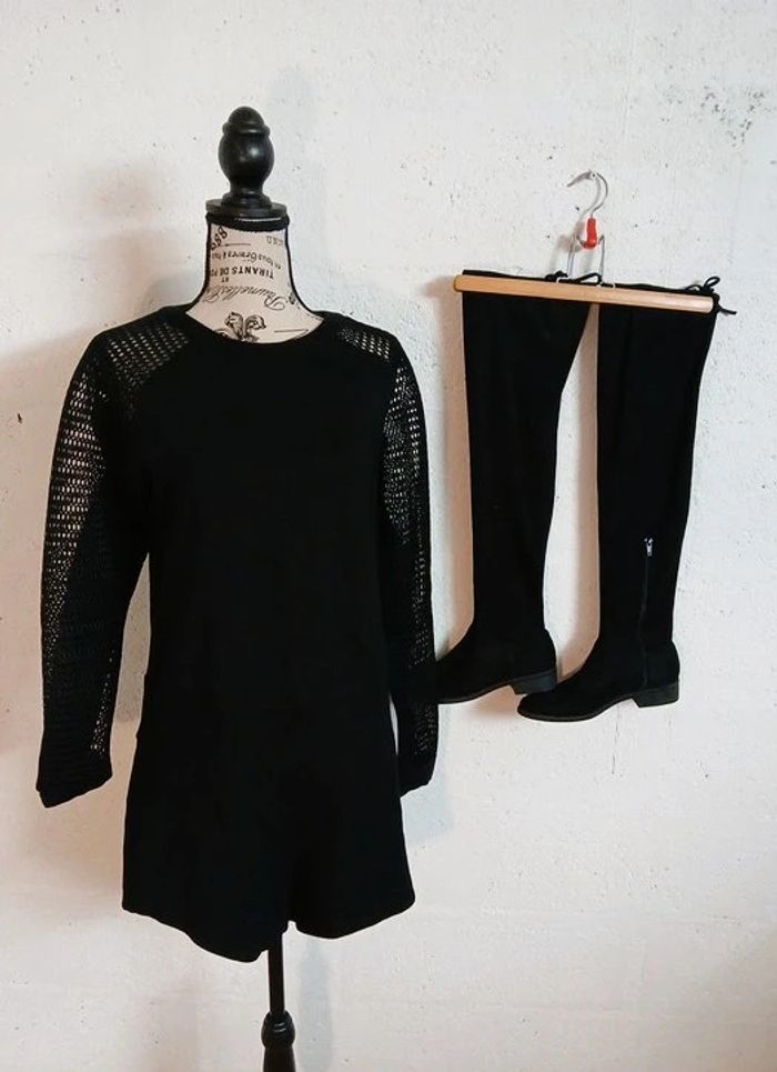 🖤 Combishort noir IKKS – Taille 42 – Très bon état - photo numéro 11