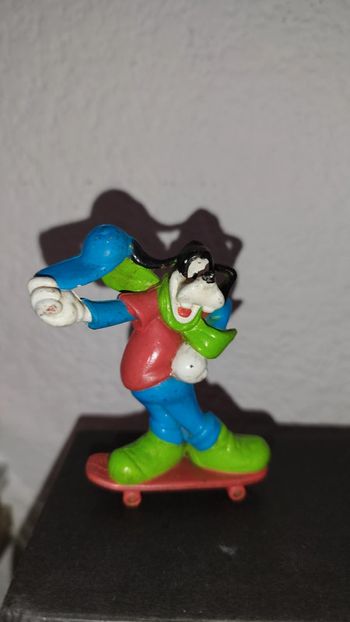 Figurine Goofy figure Dingo Skateboard Skate goof topolino disney mickey