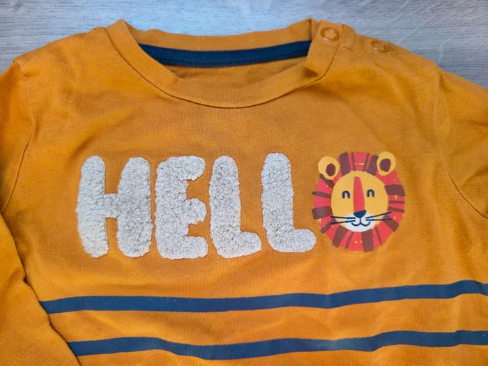 T shirt manche longue 12 mois - photo numéro 2