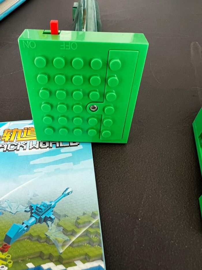 Jeu de construction circuit à billes avec ascenseur motorisé - photo numéro 11