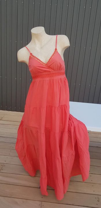 Robe corail taille M